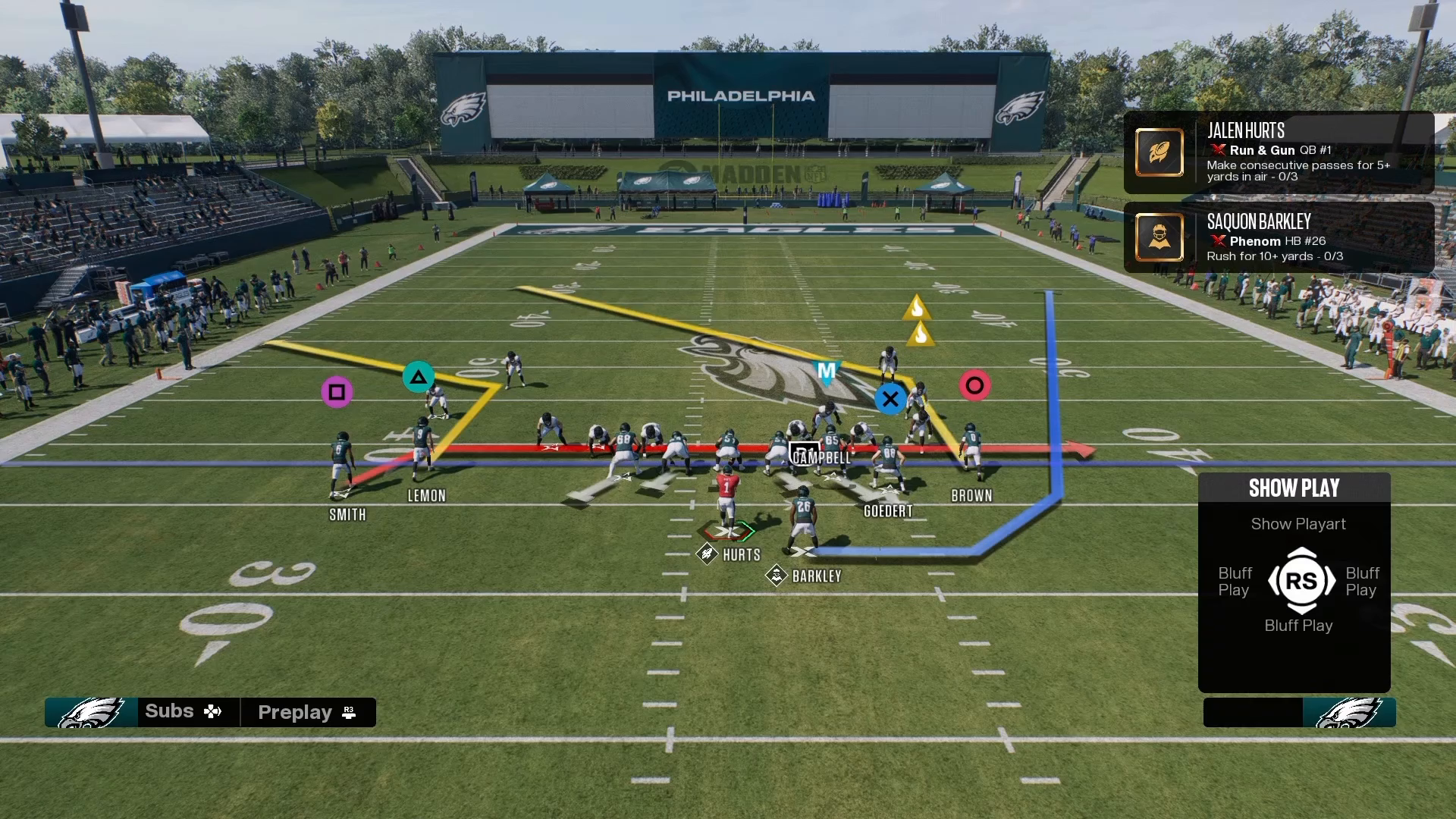 Saints Gun Doubles Clamp Stack formation