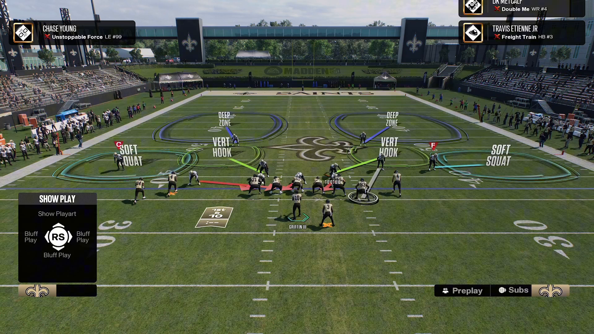 Setup of best blitz in Madden 27