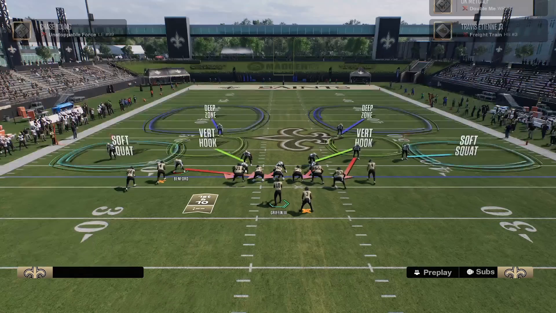 Adjustments for blitz in Madden 27