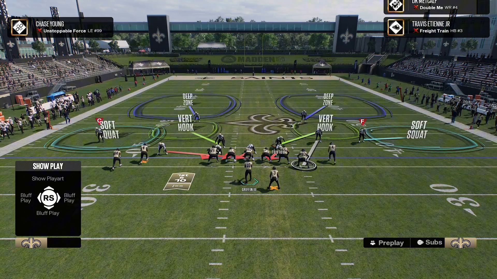 Execution phase of blitz in Madden 27