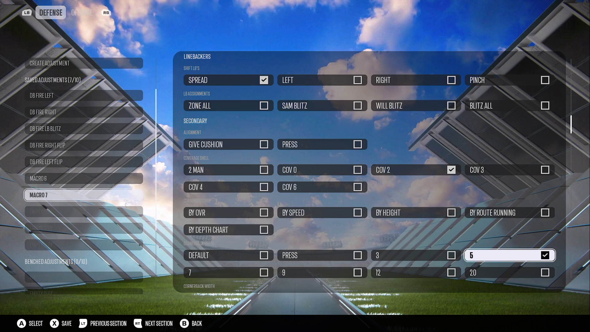 Counter strategies for pass protection in Madden NFL 27
