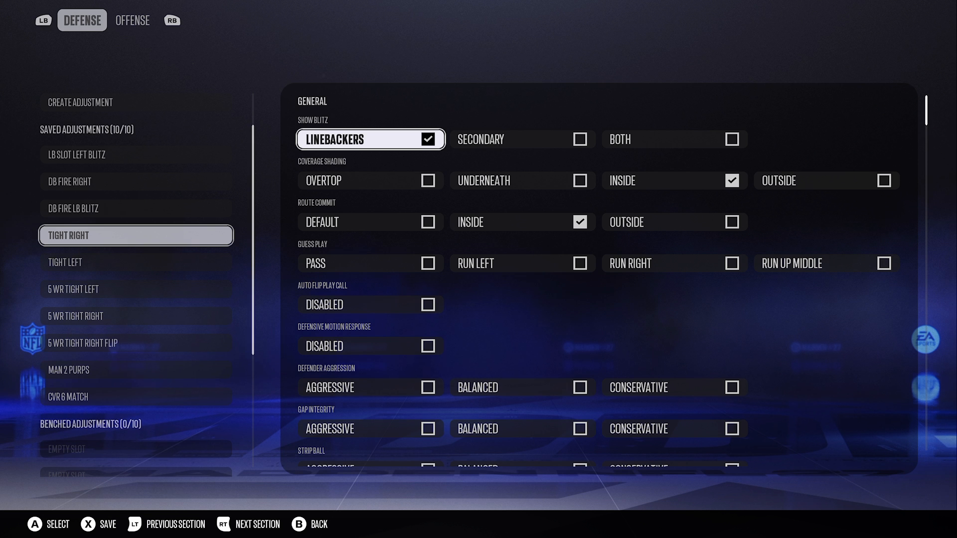 Dime 3-2 formation setup in Madden NFL 27