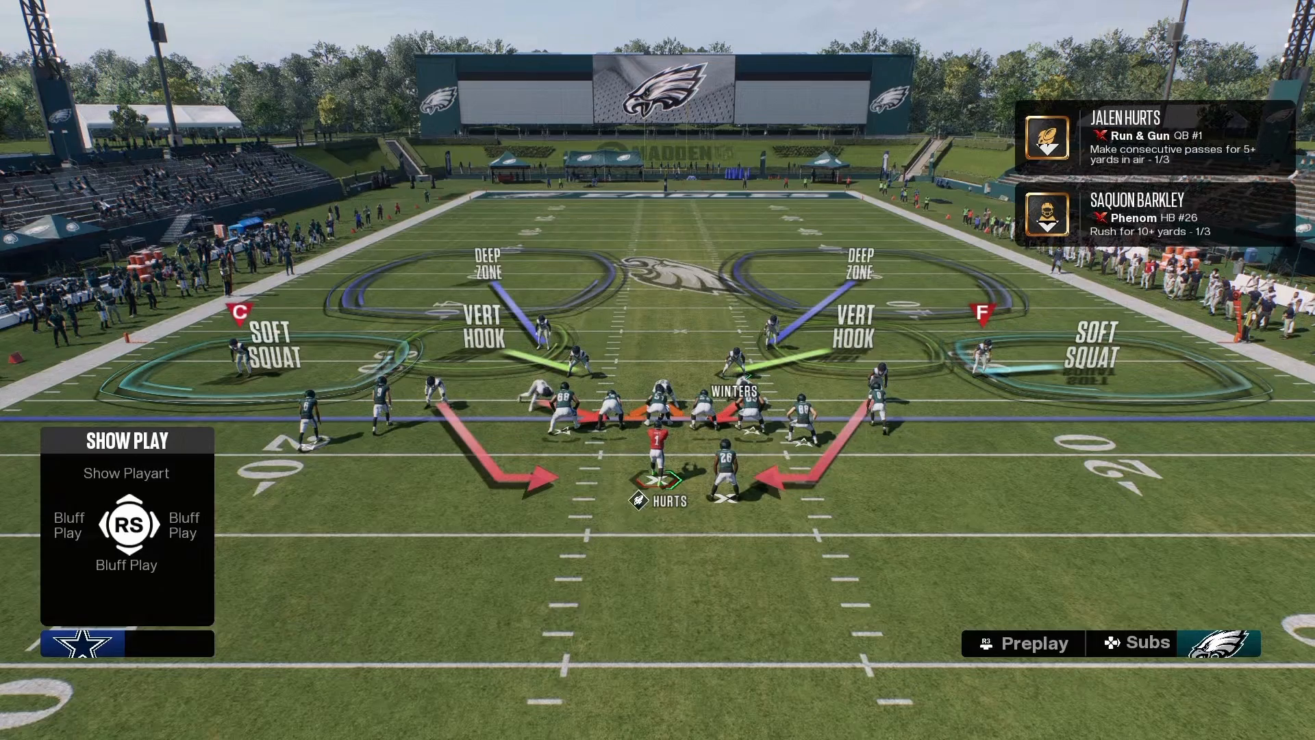 DB Fire 2 blitz adjustment on the field