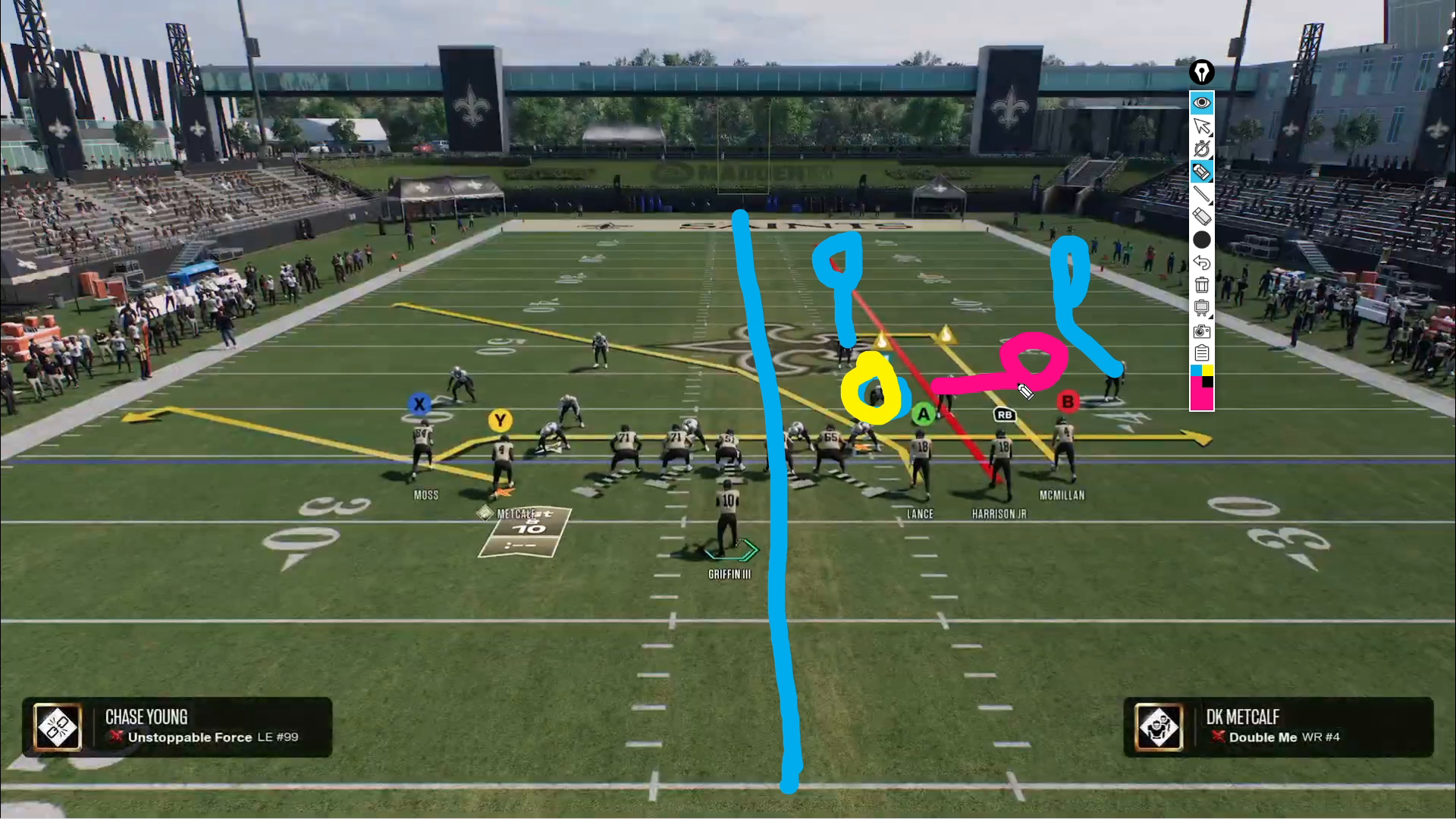 Countering adjustments in Madden