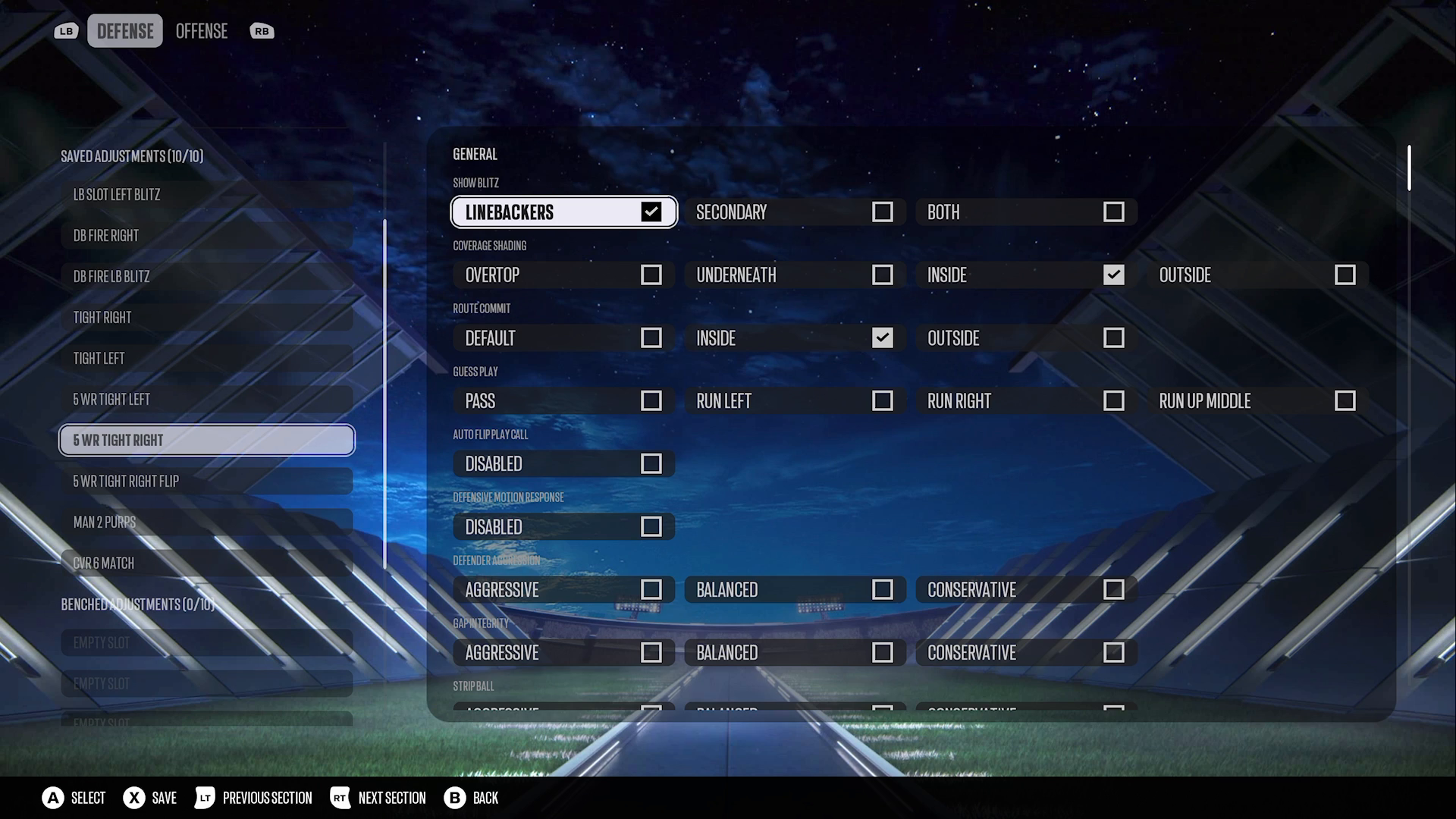 User control techniques visual guide