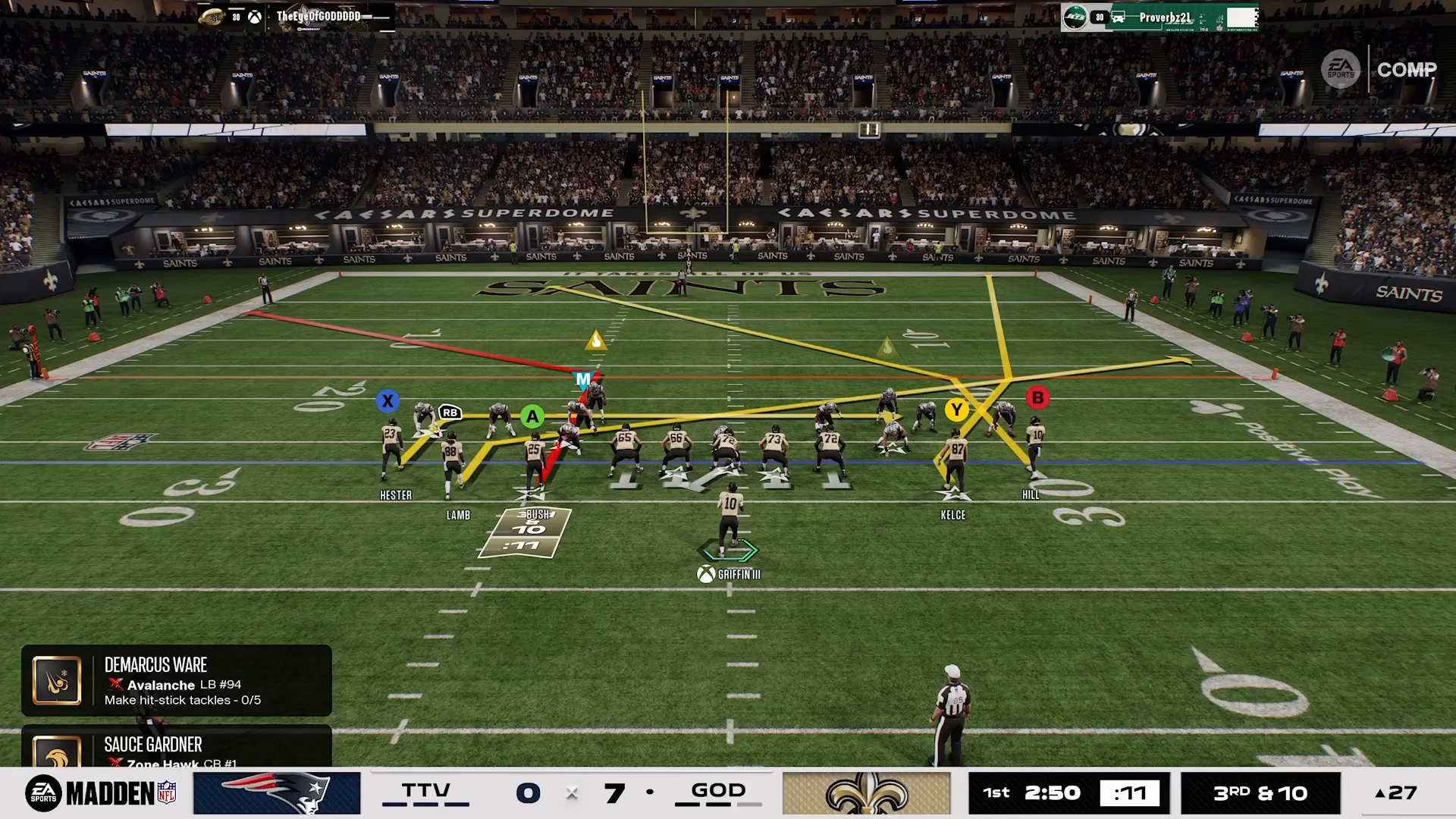 Tampa Bay offensive playbook screenshot