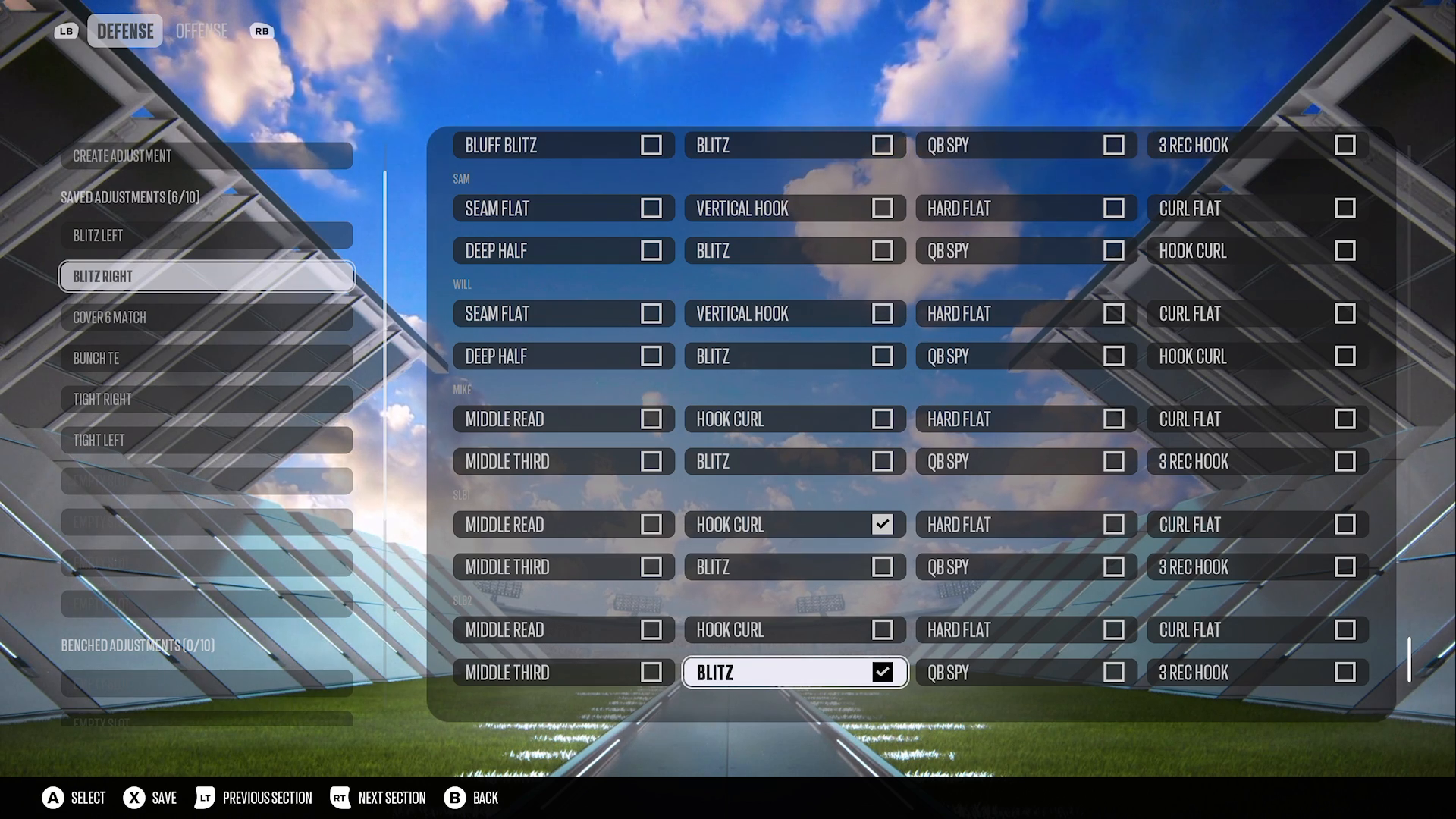 Usering safety to counter auto motion in Madden