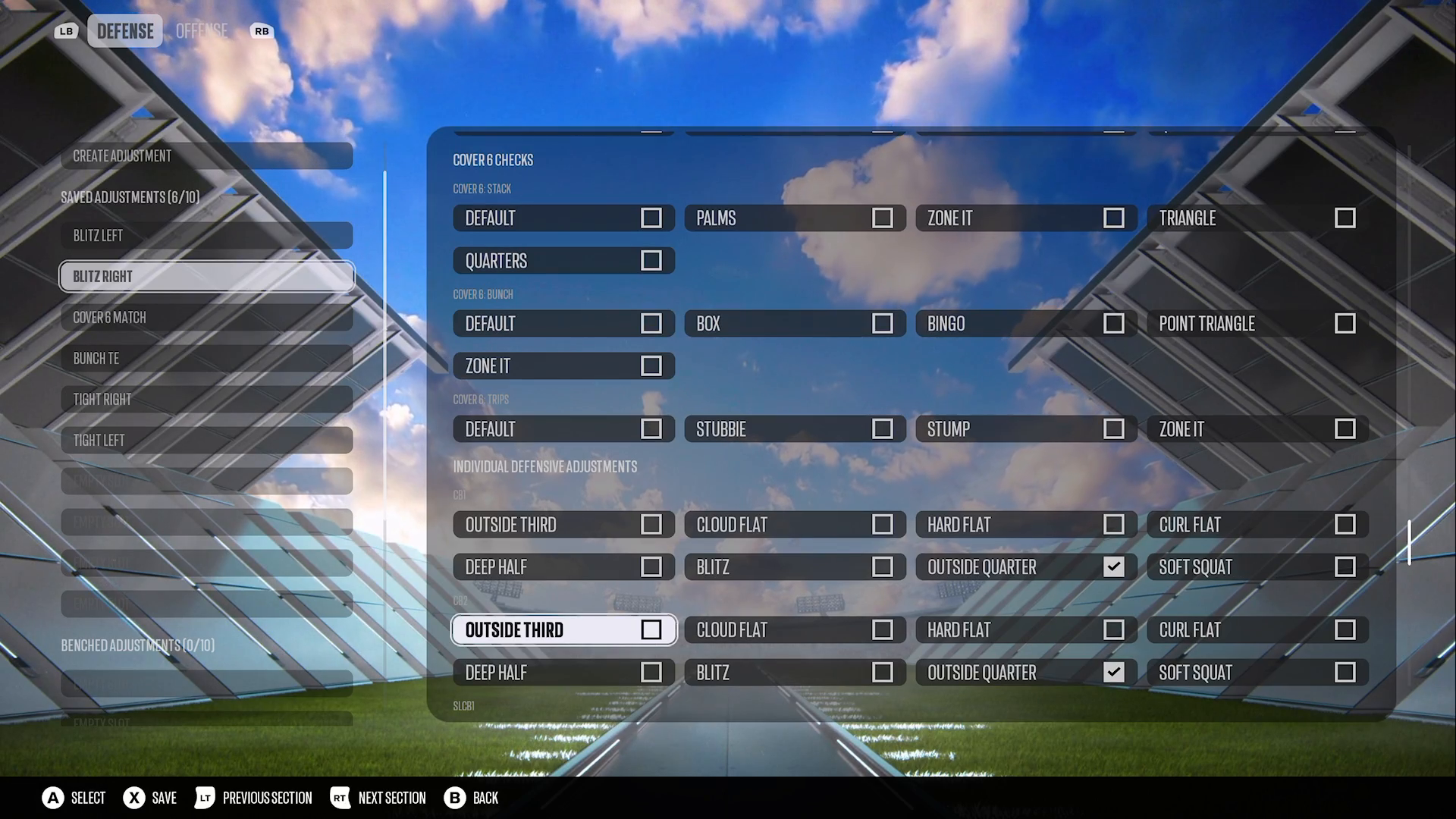 Press coverage strategy in Madden NFL 27