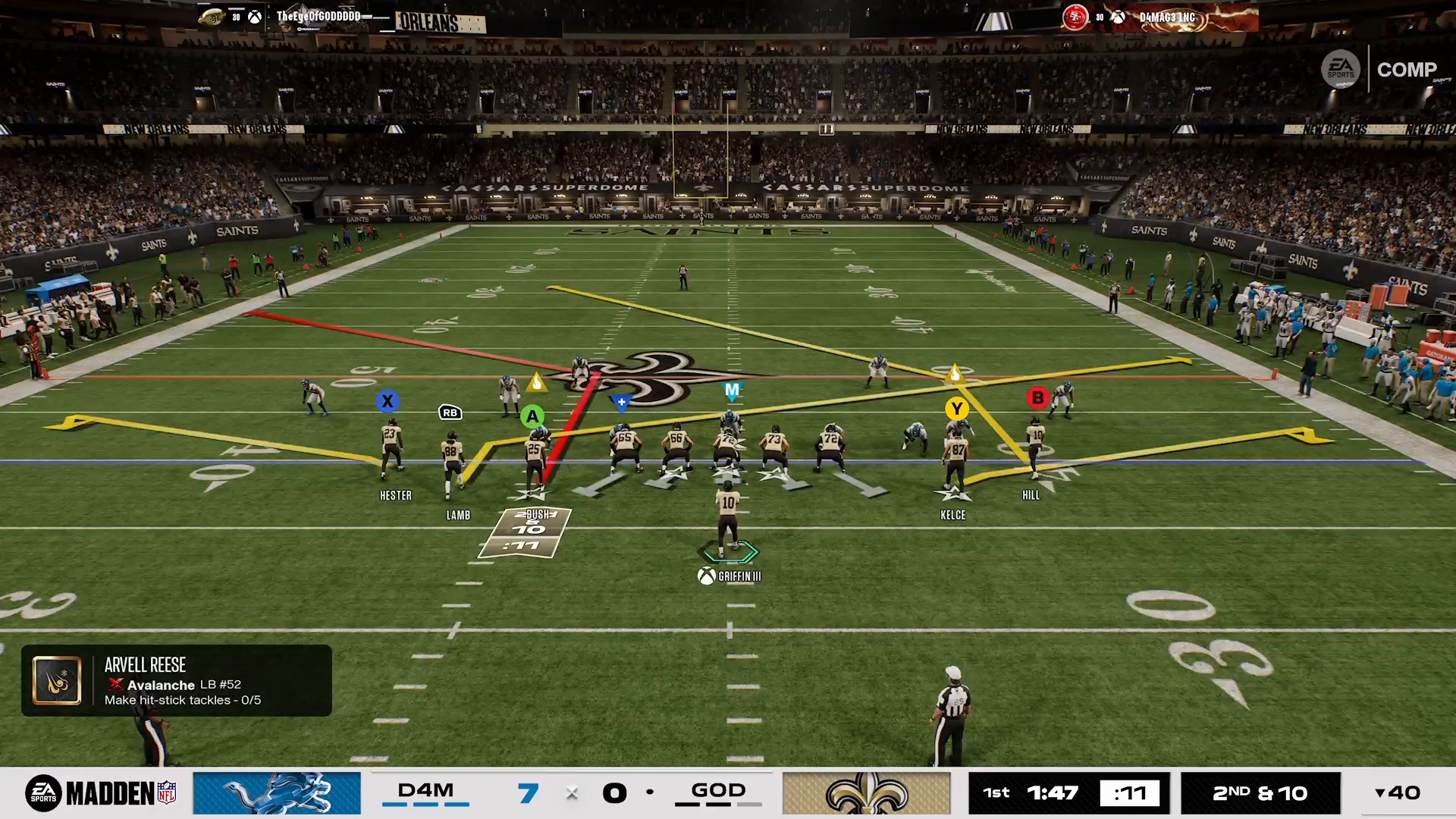Madden NFL 27 Smash Corner play setup