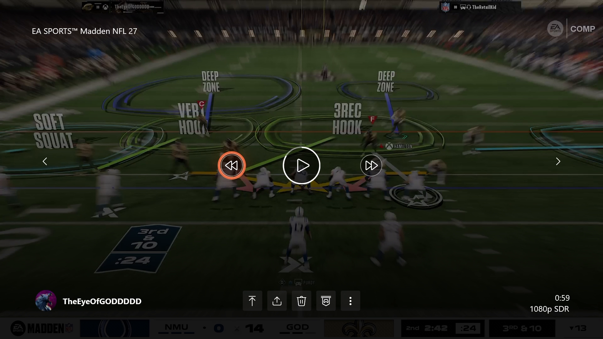 Defense matching trips with COVID 2 coverage