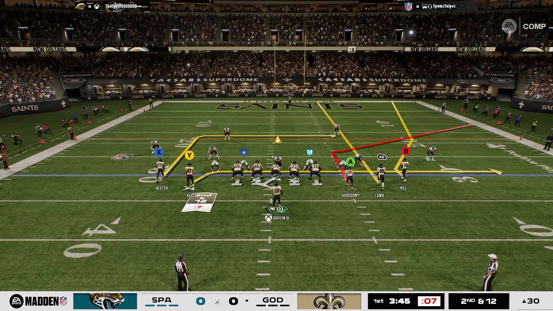 Exploiting defensive weaknesses in Madden 27