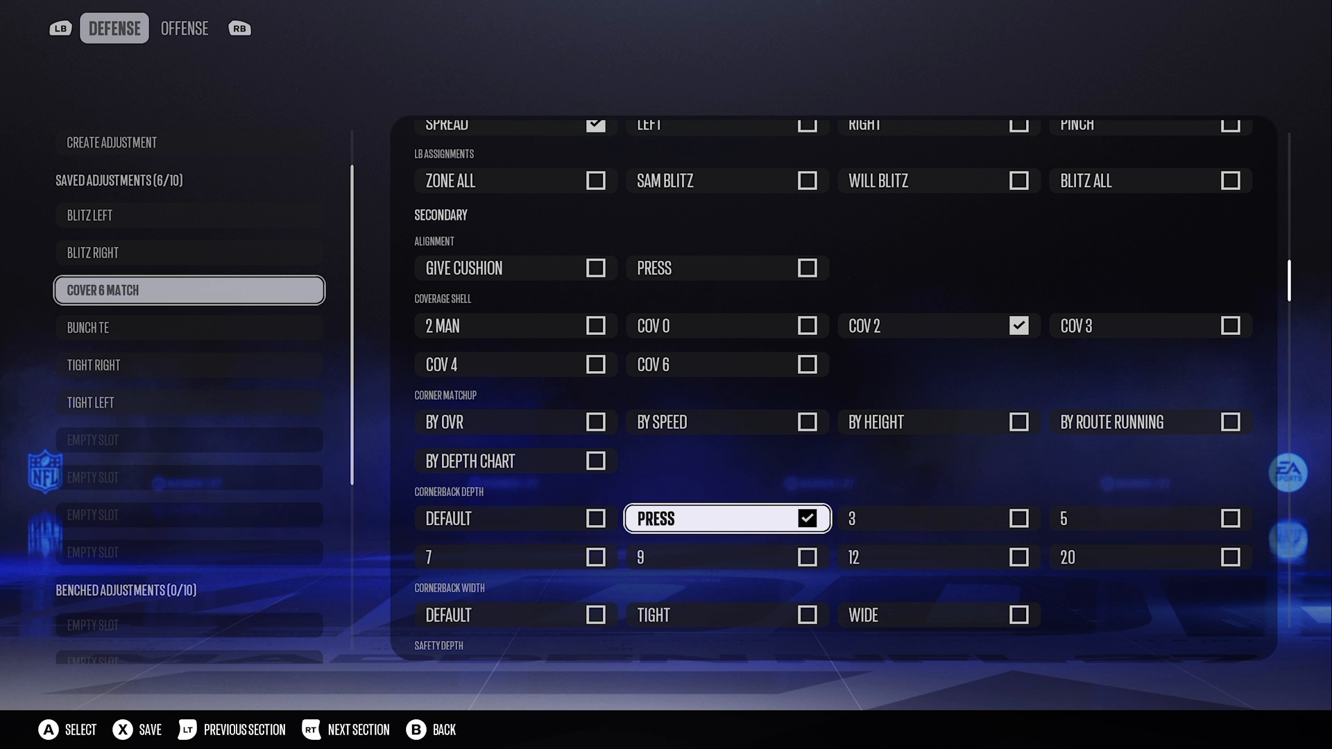 Evaluation of play results and defensive strategy